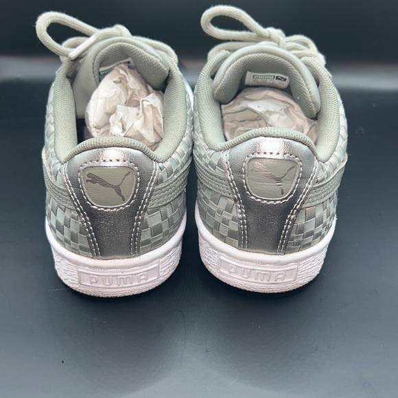 PUMA BASKET GREY COLOR SIZE 6.5 PREOWNED - Picture 5 of 5
